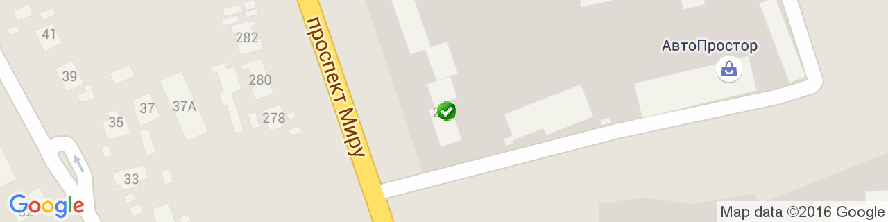 Карта об'єктів компанії УкрПроектБасейн